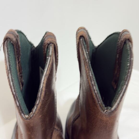Georgia Boot G3413 Muddog Pull-On Brown Leather Farm & Ranch Work Boots 9M main image 5